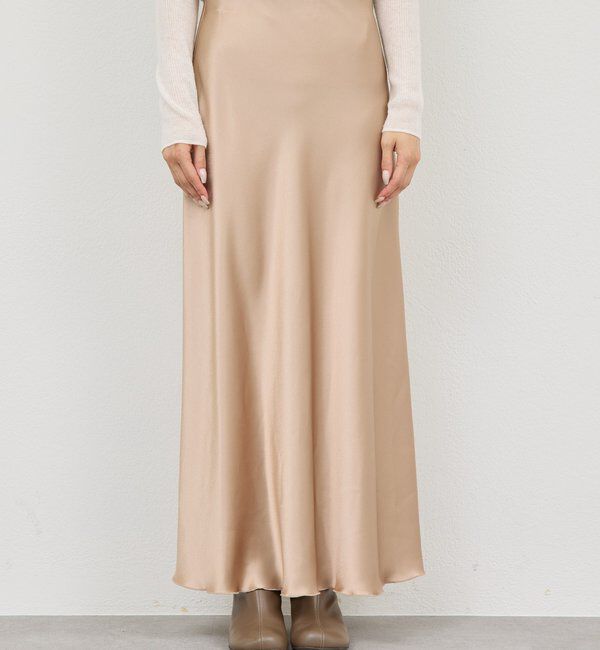  「アセテートバイアススカート」|スカート|