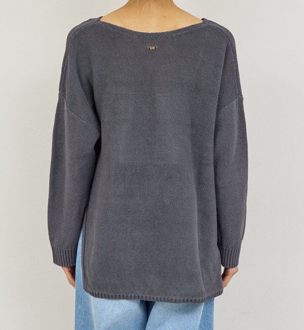 「コットンメッシュプルオーバー」|ニット・セーター|