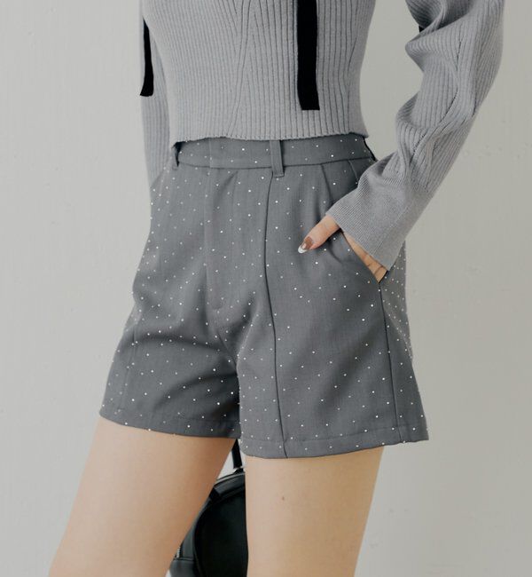  「ラインストーンショートパンツ」|チノ|