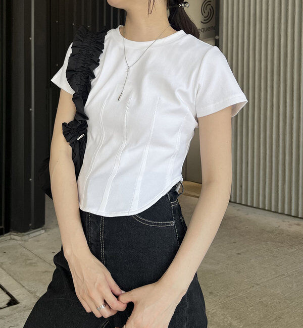  「コルセットTシャツ」|Tシャツ・カットソー|