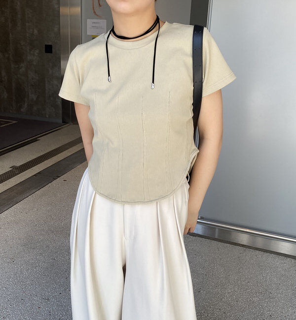  「コルセットTシャツ」|Tシャツ・カットソー|