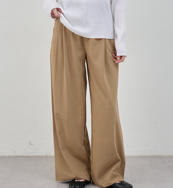  「【新色登場】【インフルエンサー＠tsuru00コラボ】3タックスラックスパンツ」|チノ|