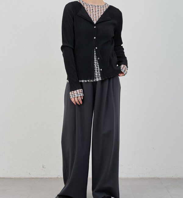  「【新色登場】【インフルエンサー＠tsuru00コラボ】3タックスラックスパンツ」|チノ|