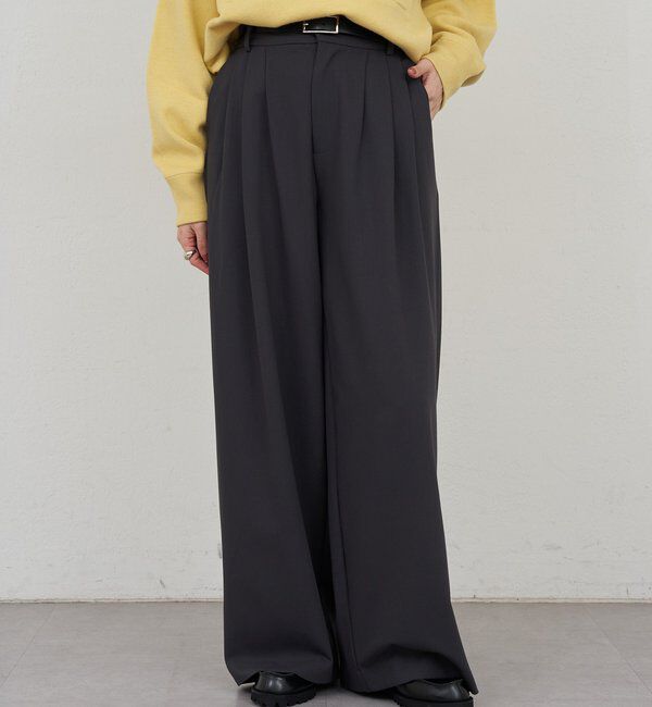  「【新色登場】【インフルエンサー＠tsuru00コラボ】3タックスラックスパンツ」|チノ|