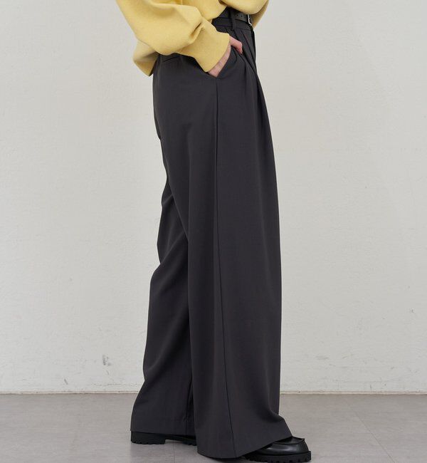  「【新色登場】【インフルエンサー＠tsuru00コラボ】3タックスラックスパンツ」|チノ|