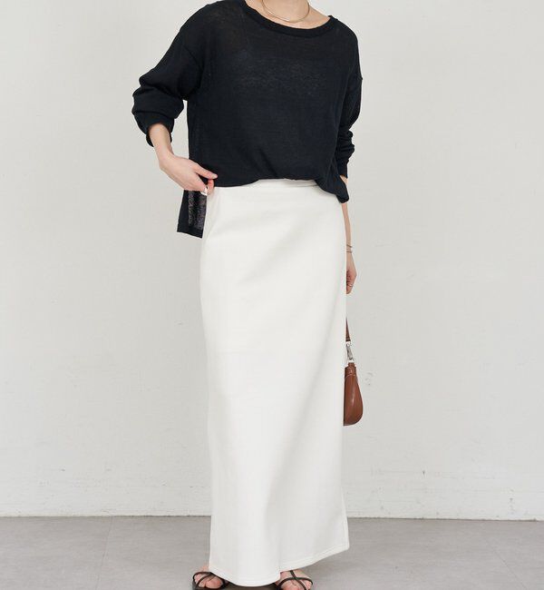  「【26SS予約】ポンチタイトスカート」|スカート|