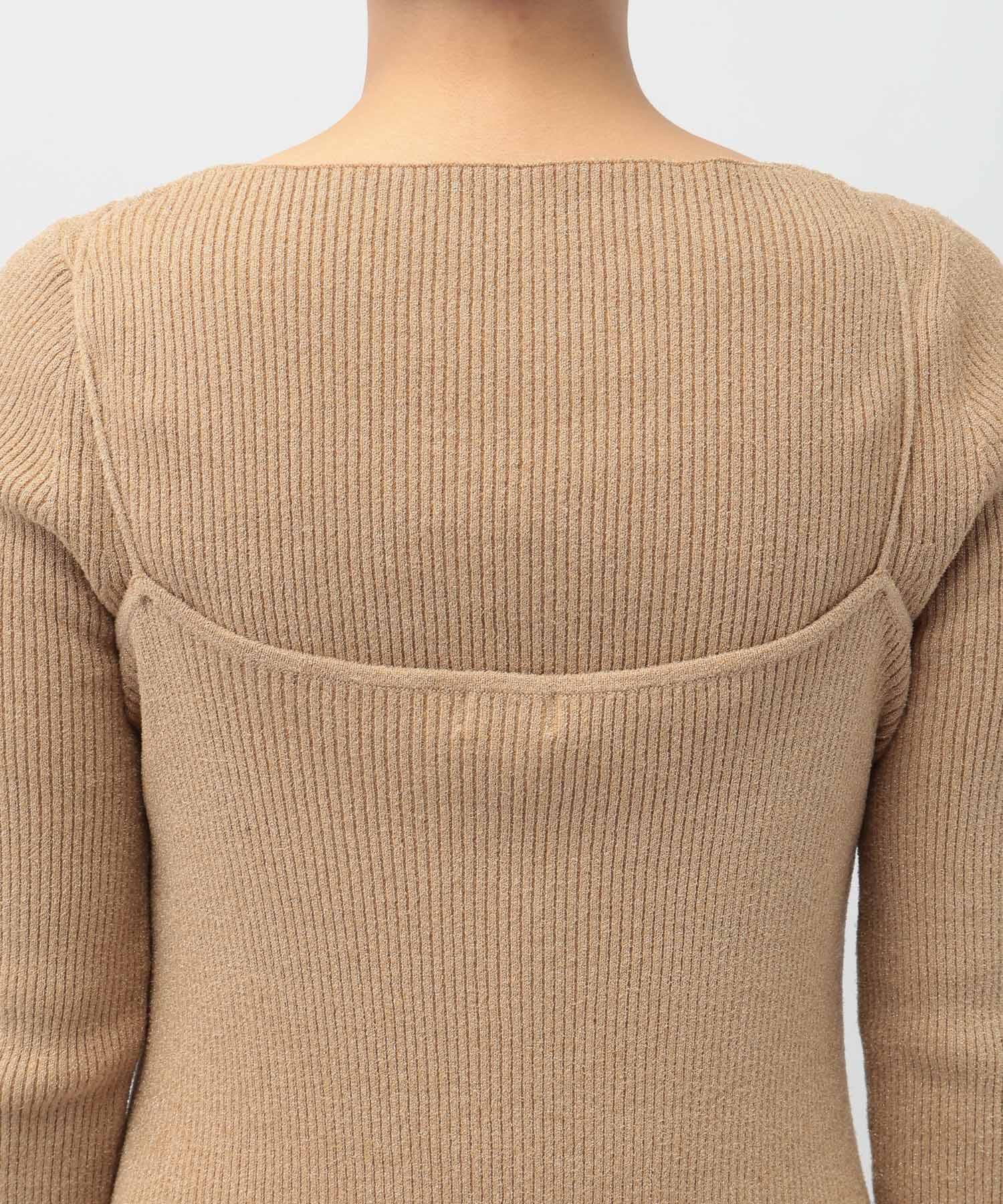 A part by 「モールニットキャミワンピース」|ワンピース|