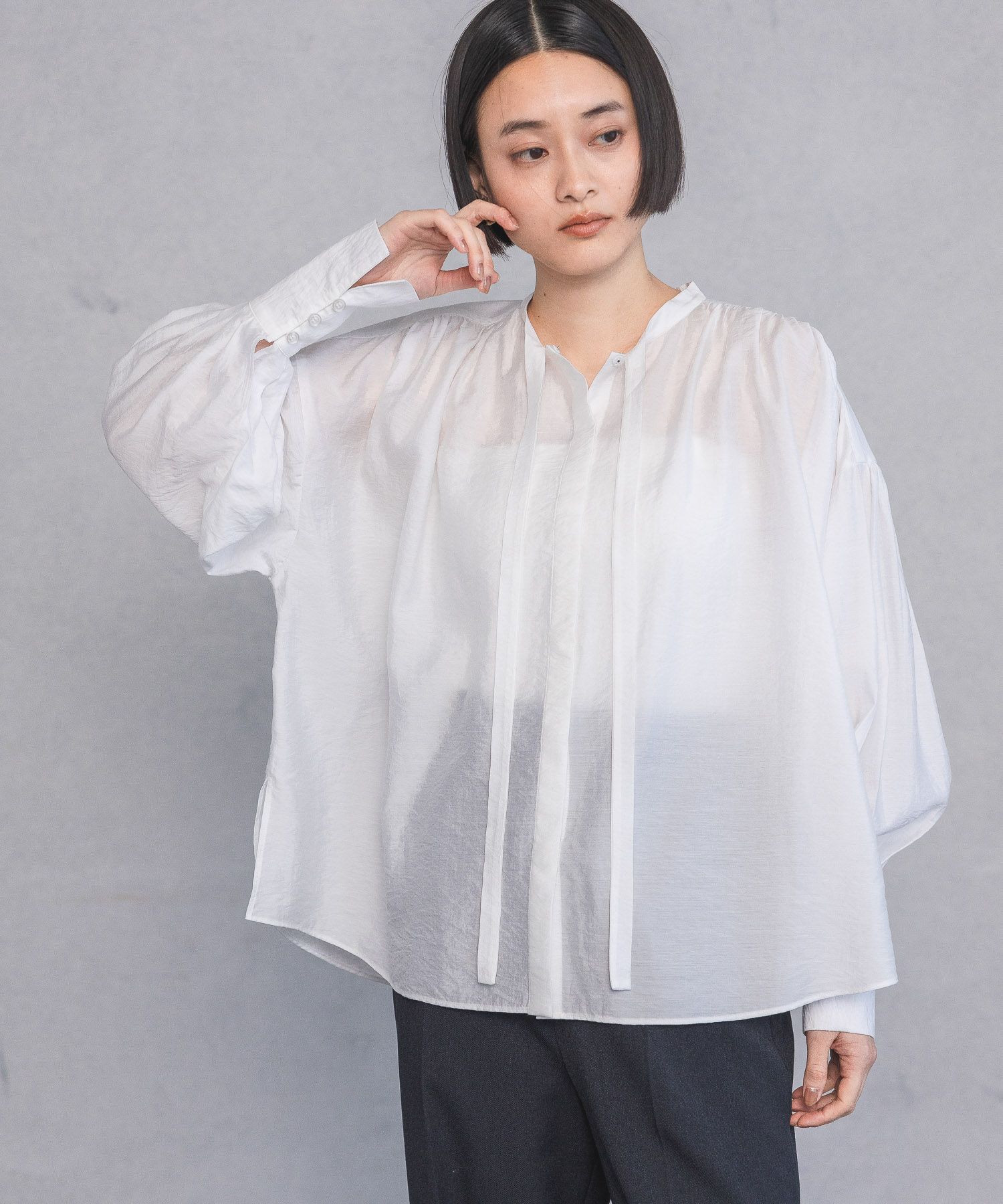 apart by lowrys「ボウタイブラウス」|シャツ・ブラウス|