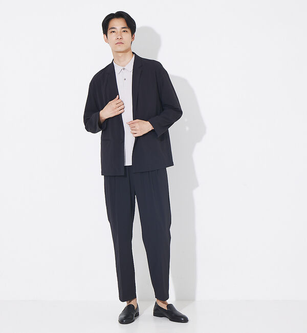 ABAHOUSE「【セットアップ対応】接触冷感＆4WAYストレッチ ナイロン イージージャケット」|その他|