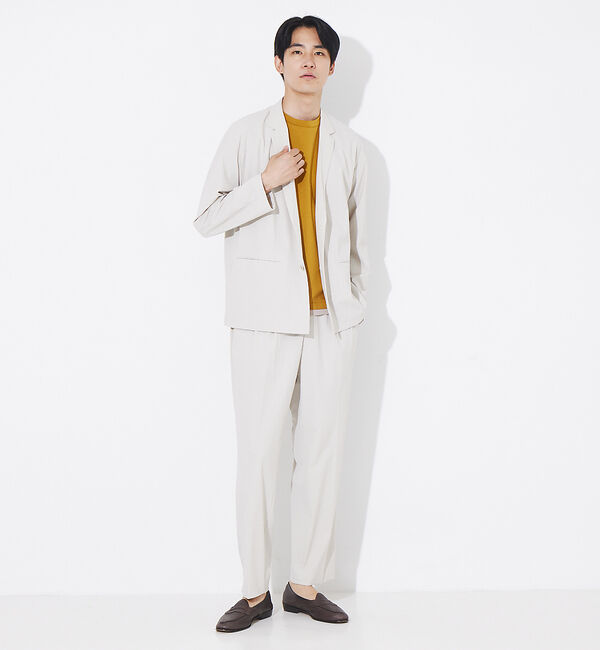 ABAHOUSE「【セットアップ対応】接触冷感＆4WAYストレッチ ナイロン イージージャケット」|その他|