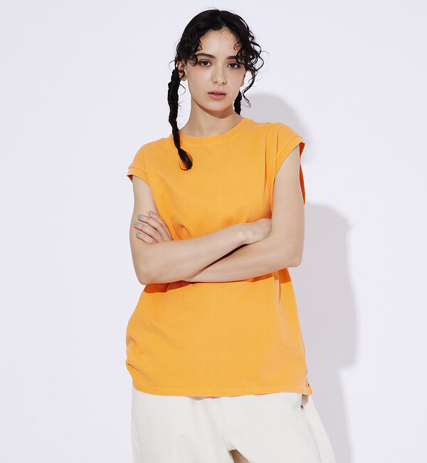 ABAHOUSE「【JEMORGAN LONG JOHNS/ジェーイーモーガンロングジョーンズ】天」|Tシャツ・カットソー|オレンジ