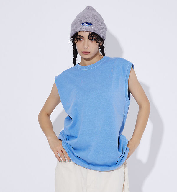 ABAHOUSE「【JEMORGAN LONG JOHNS/ジェーイーモーガンロングジョーンズ】天」|Tシャツ・カットソー|サックスブルー