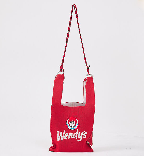 ABAHOUSE「【FRUIT OF THE LOOM/フルーツ オブ ザ ルーム】FOTL&times;WE」|ショルダー・メッセンジャー|レッド