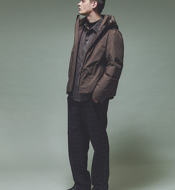 ABAHOUSE「【LIMONTA】700FP フーデットダウンジャケット / ショートブルゾン」|ダウン|