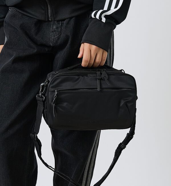 ABAHOUSE「【DsBk / ディーエスビーケー】 RECTANGLE SL ／ショルダーバッ」|ショルダー・メッセンジャー|ブラック