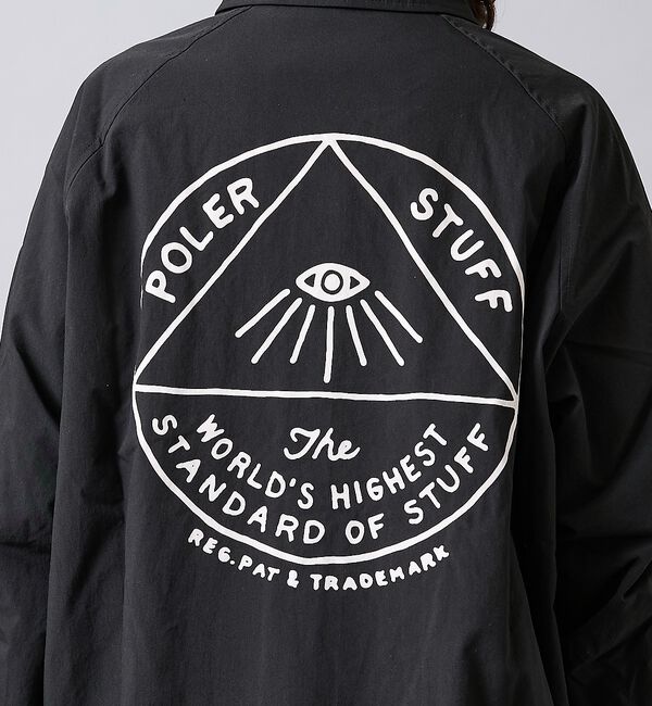 ABAHOUSE「【POLER/ポーラー】LONG COACH JK/ナイロン/ユニセックス【WE」|アウトドア|