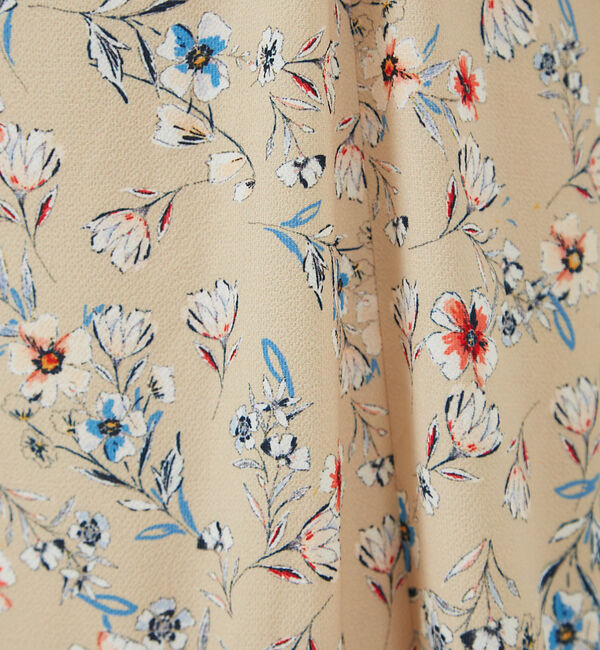 Rouge vif「フレンチフラワープリントスカート」|スカート|