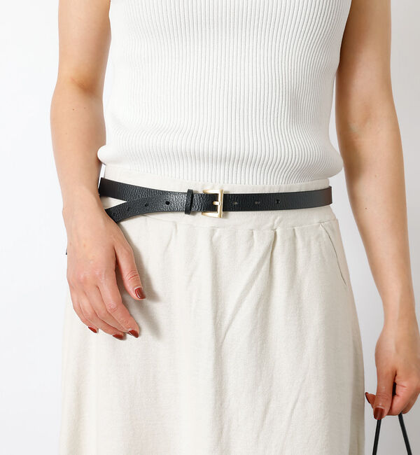 Rouge vif「【STATUS ANXIETY/ステータスアングザエティー】本革ベルト / ブラ」|ベルト|