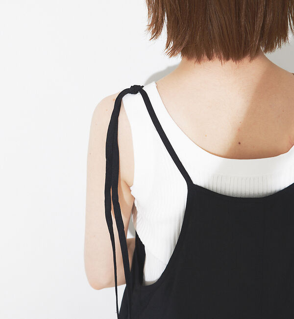 Rouge vif「【TICCA/ティッカ】リネンキャミソールコンビネゾン」|オールインワン|