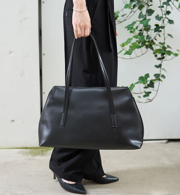 Rouge vif「【MAESTOSO/マエストソ】AURORA TOTE ポーチ付きレーザートート」|トートバッグ|