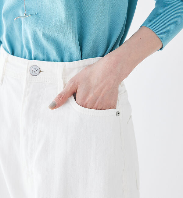 qualite「【YANUK】ルーズストレートデニムパンツ JOAN」|デニム|