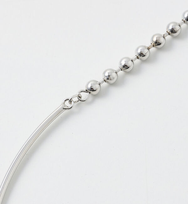 qualite「ポールチェーンチョーカー」|ネックレス|