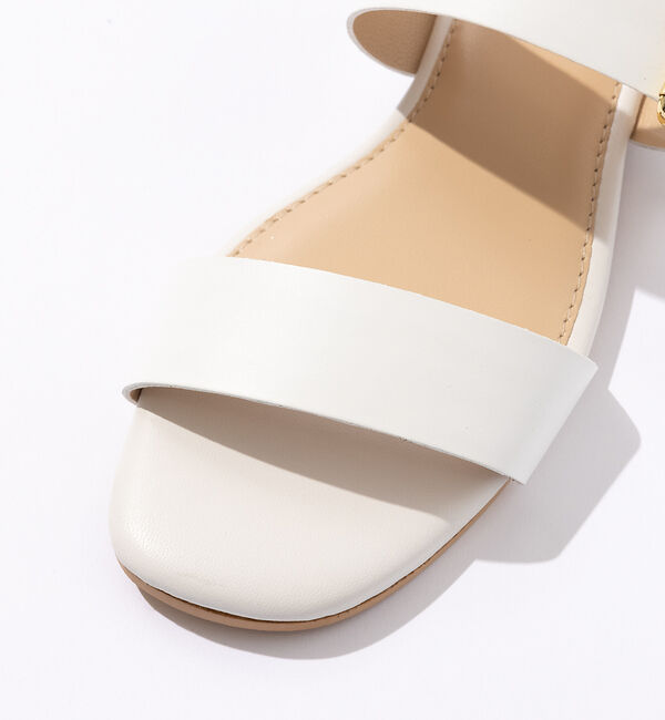 AU BANNISTER「【販売店舗限定】バックルスライドサンダル」|サンダル|