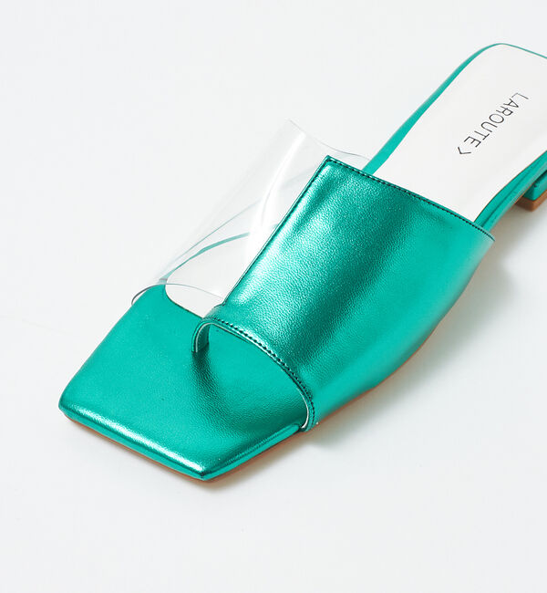 AU BANNISTER「【LAROUTE】PVCコンビトングサンダル」|サンダル|