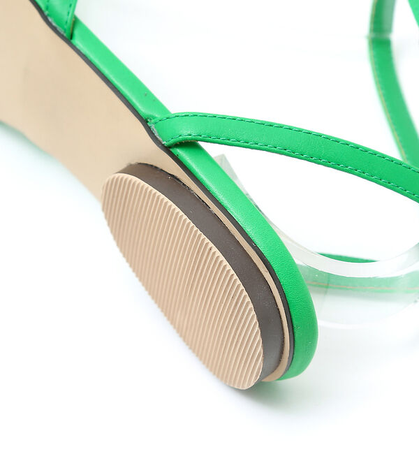 AU BANNISTER「シアーフラットパンプス」|サンダル|