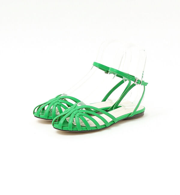 AU BANNISTER「シアーフラットパンプス」|サンダル|