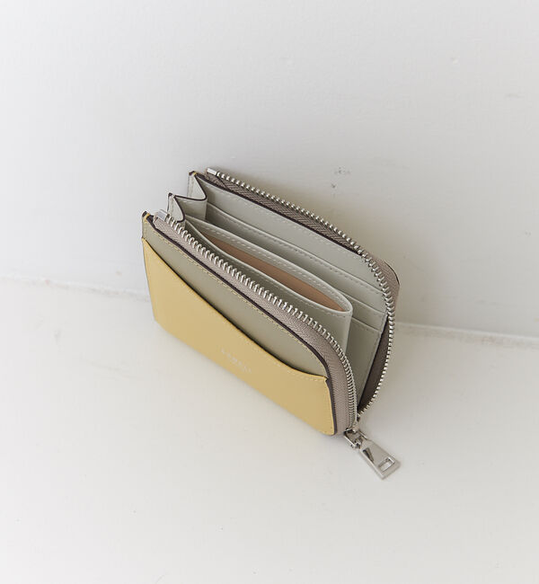 LOWELL things「Reles/L字配色ミニウォレット」|財布|