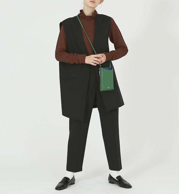 LOWELL things「【LEE掲載】Reles/レザーマルチスマホミニショルダー」|モバイルケース|