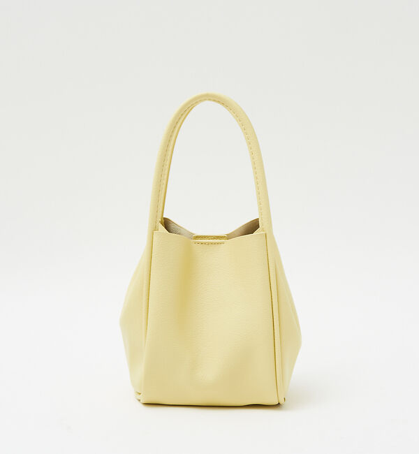 LOWELL things「【新色ブラウン追加】●SOEUR/ミニショルダーバケットバッグ（ポーチ付)」|ショルダー・メッセンジャー|イエロー