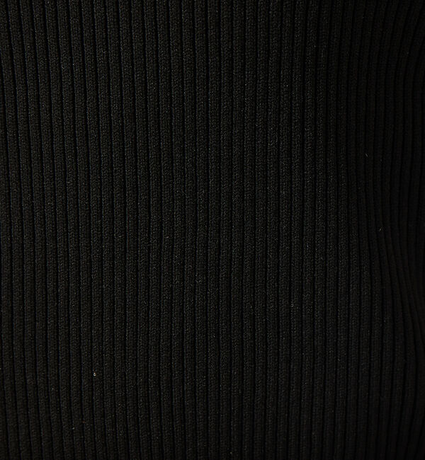 abahouse mavie「ポリエステル5分袖リブプルオーバー」|Tシャツ・カットソー|