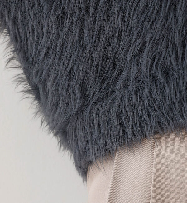 abahouse mavie「【２点セット】シャギーニットアンサンブル」|ニット・セーター|