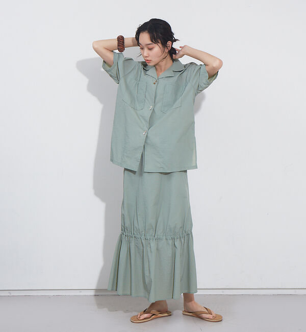 NOMINE「ワッシャーマーメイド２WAYスカート」|スカート|