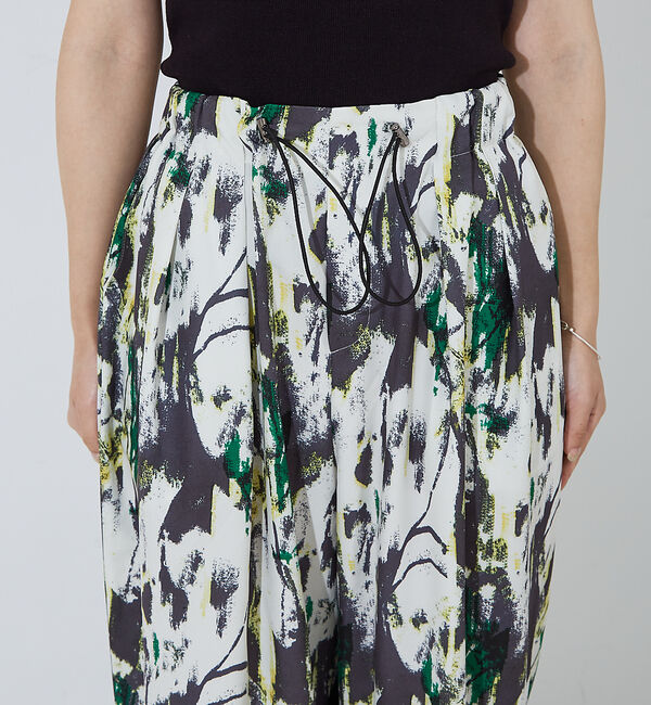 NOMINE「【セットアップ着用可】ペインティングドロストタックパンツ」|その他|