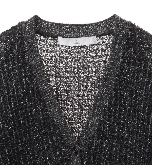 TIARA「ツイードライクカーディガン」|カーディガン|