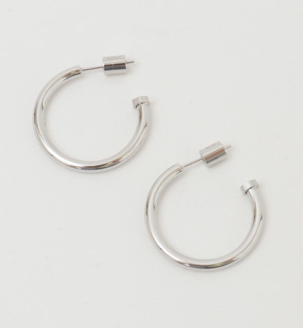 TIARA「【SOAC/ソーク】Hoop Pierce（S）」|ピアス|シルバー
