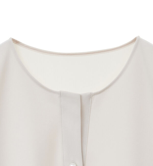 Liesse「パール釦ワイドブラウス（セットアップ対応）」|シャツ・ブラウス|