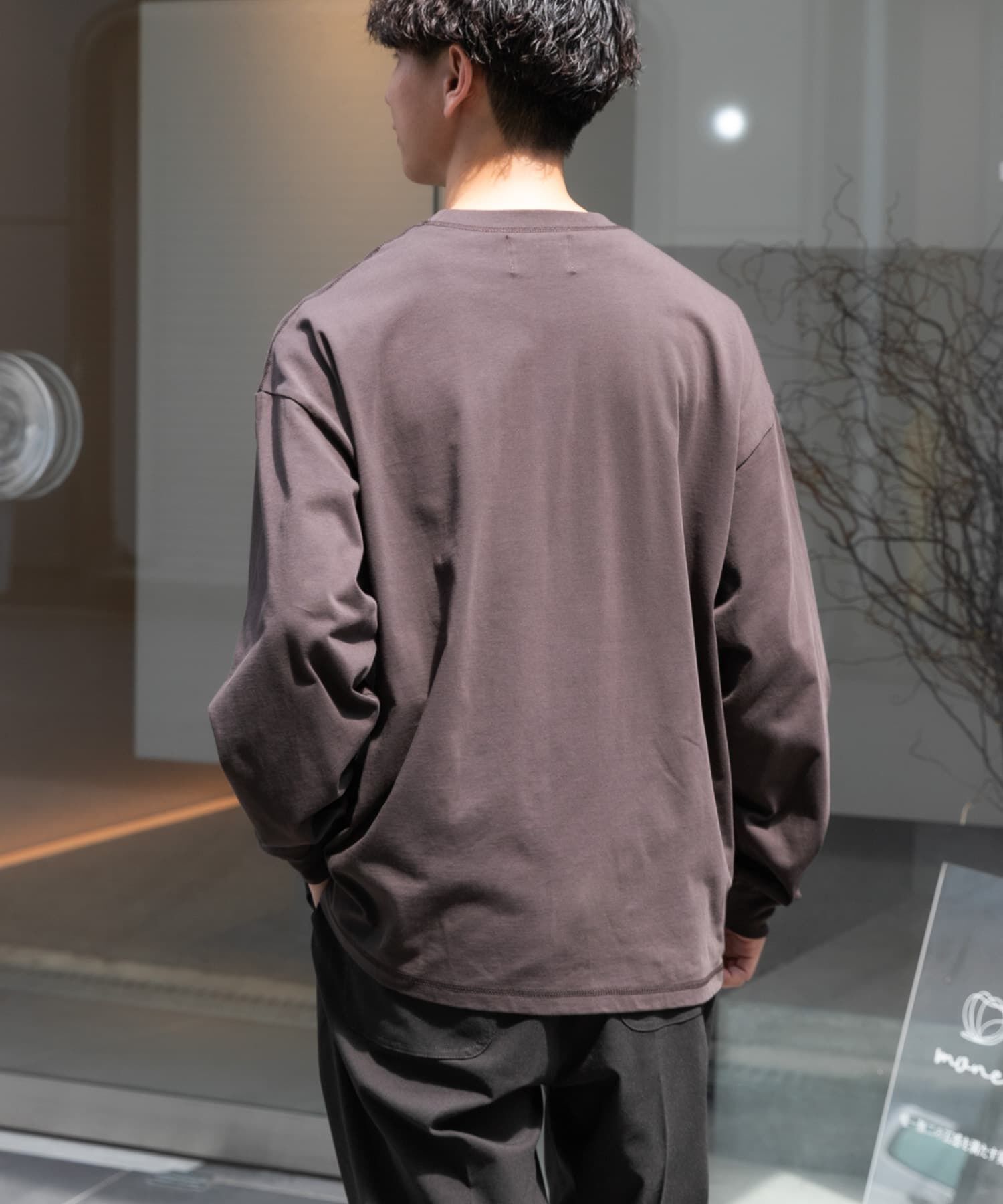 URBAN RESEARCH DOORS「FORK&SPOON　ハイツイストジャージープルオーバー」|Tシャツ・カットソー|