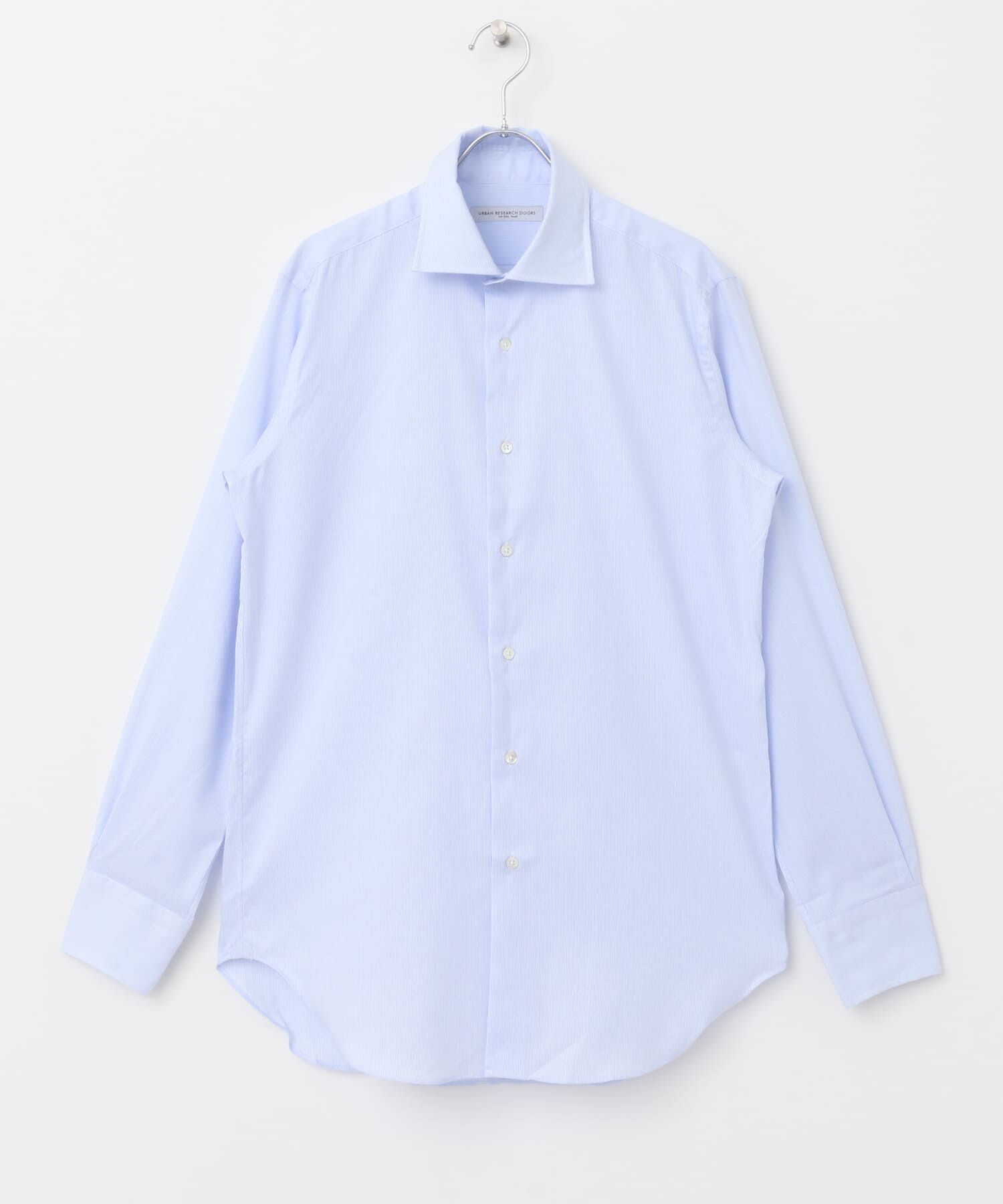 URBAN RESEARCH DOORS「『イージーケア』LIFE STYLE TAILOR　セミワイド細ストライプシャツ」|シャツ・ブラウス|