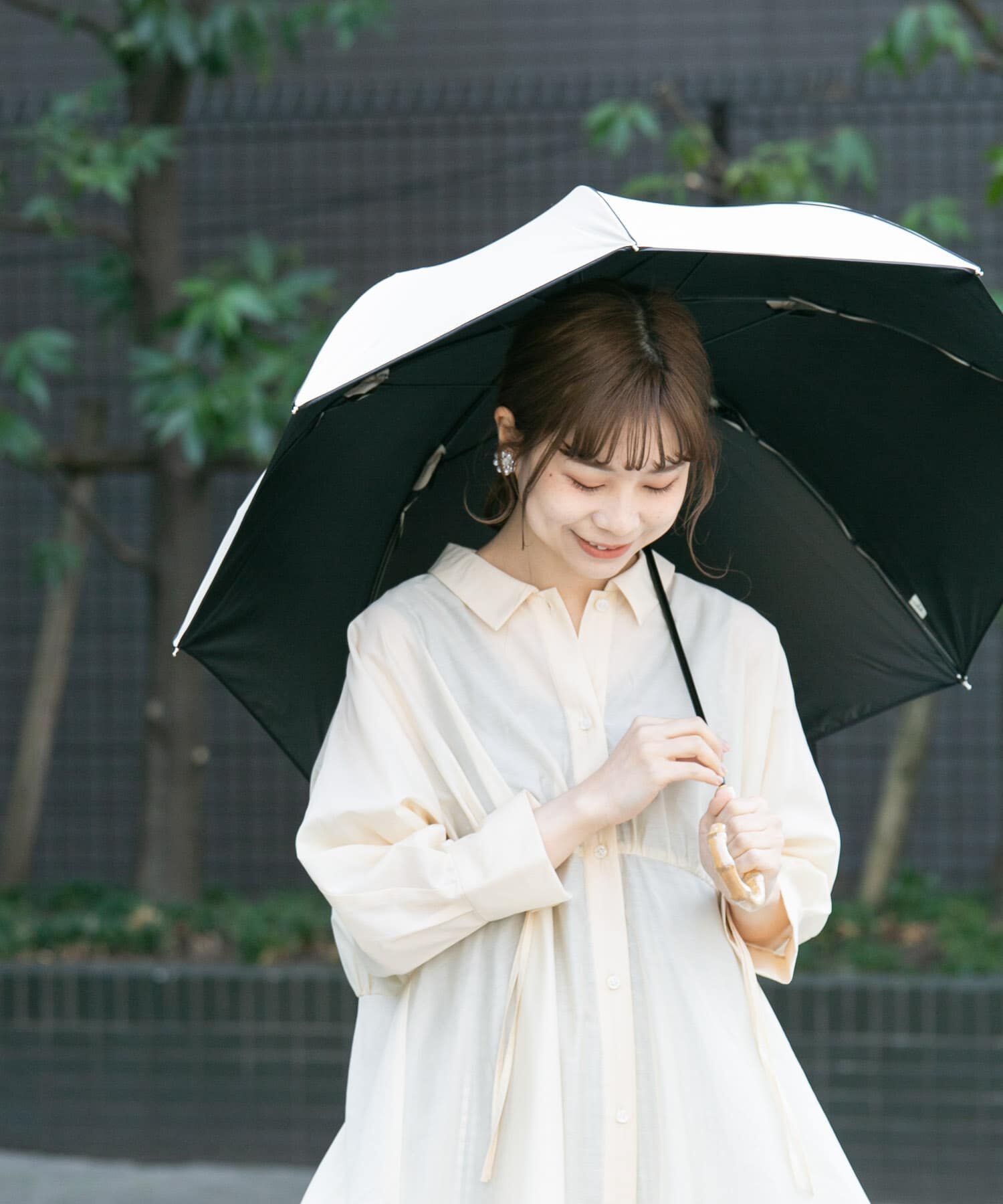 SMELLY「because　晴雨兼用パイピング長傘」|傘|