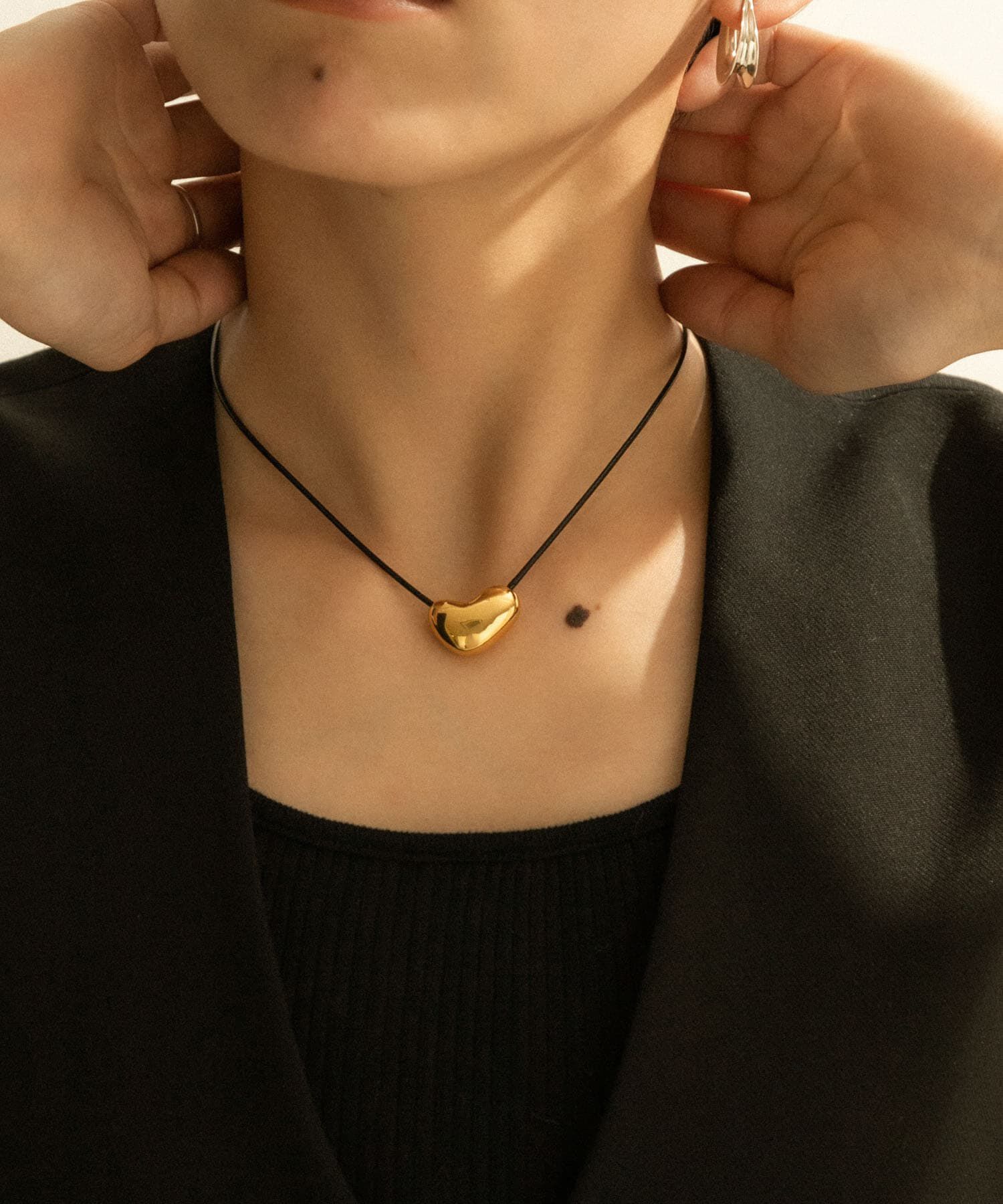 SMELLY「SMELLY so&rsquo;　plump cord necklace」|ネックレス|ゴールド