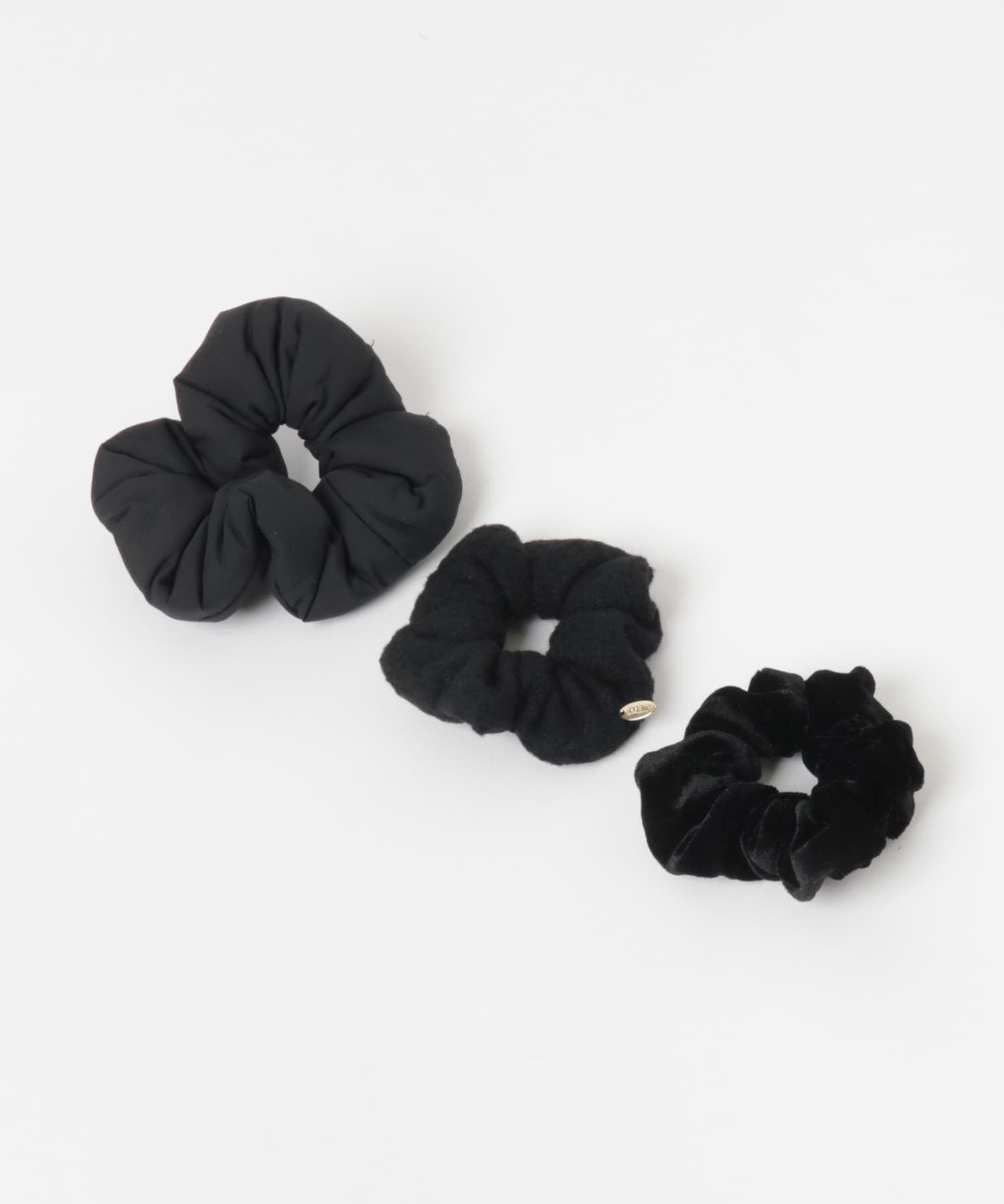 SMELLY「3セットシュシュ」|ヘアゴム・シュシュ|