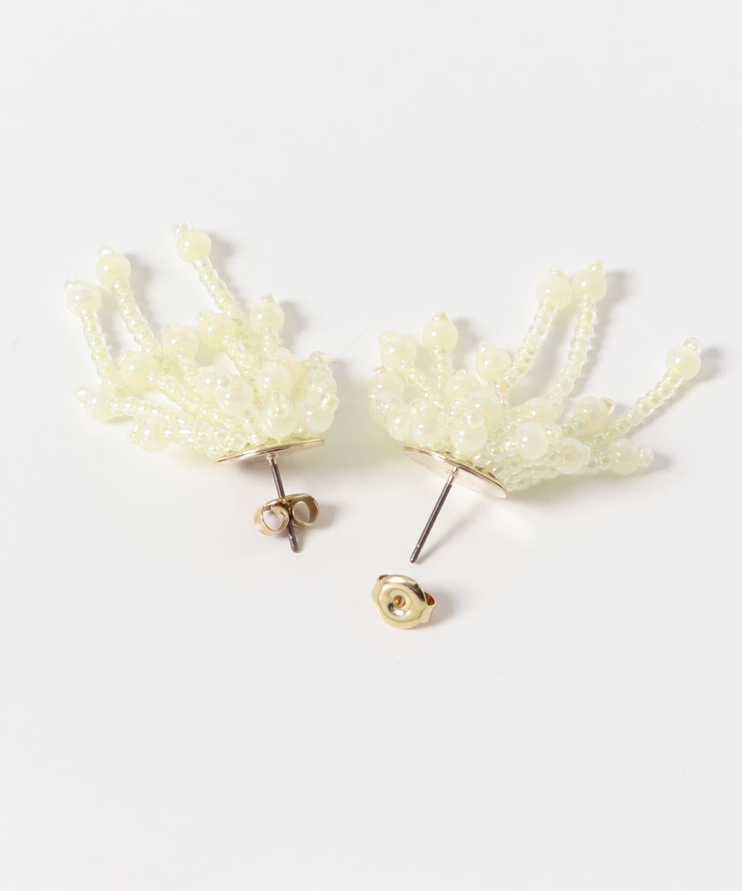 SMELLY「ビーズシャワーピアス」|ピアス|