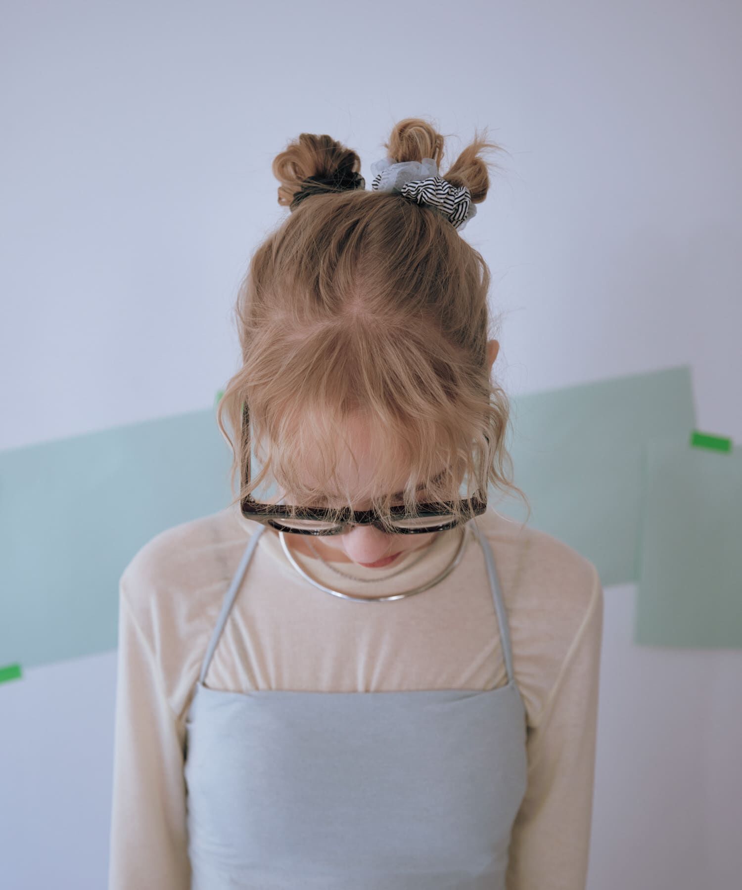 SMELLY「ギンガムチェック3セットヘアゴム」|ヘアゴム・シュシュ|