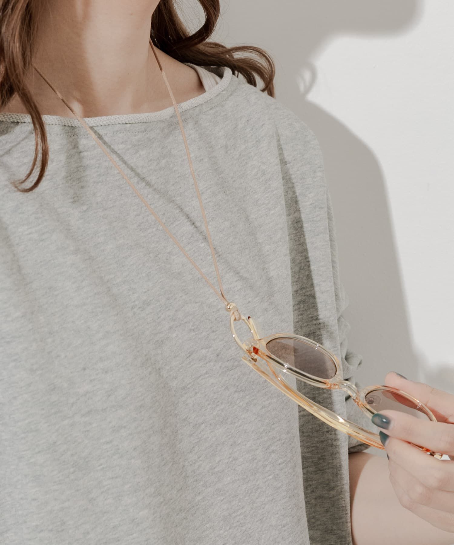 SMELLY「コードメガネホルダー」|メガネ|