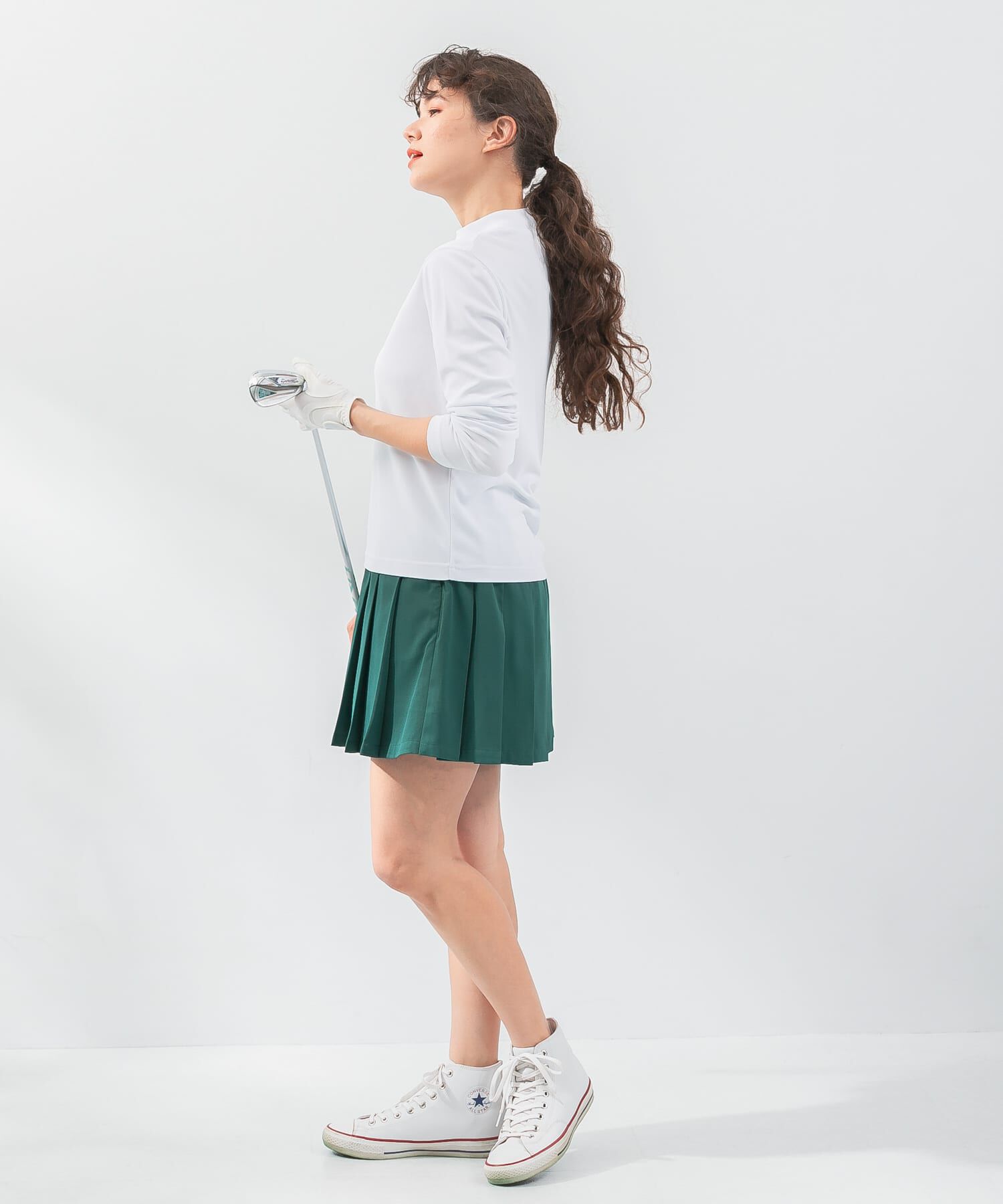 Sonny Label 「OOPS　ロングスリーブモックネックTシャツ」|Tシャツ・カットソー|