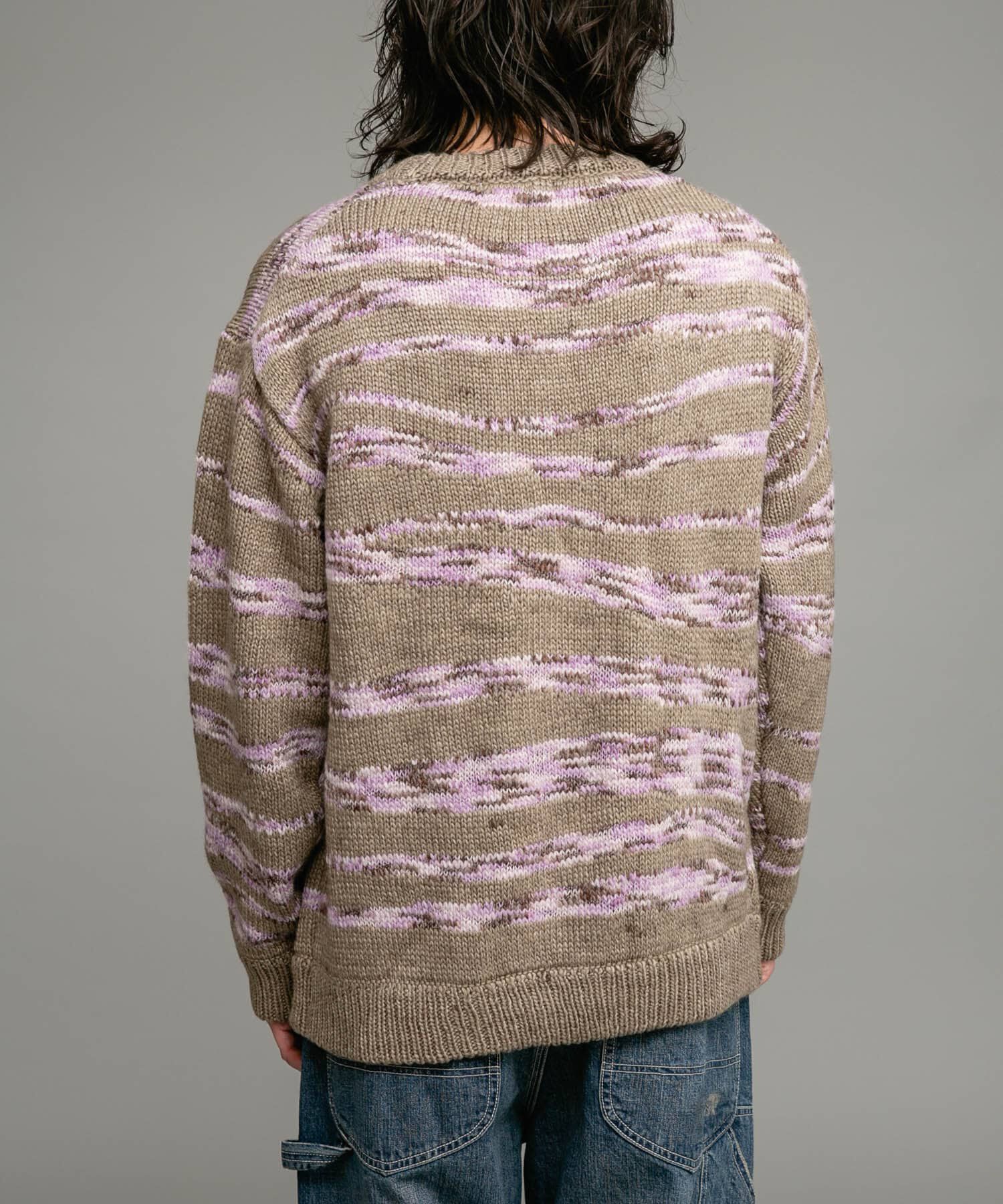 Sonny Label 「ウール混スペースダイニットカーディガン」|カーディガン|